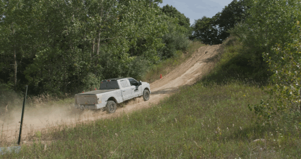 Durability testing at MPG is run on closed courses specially designed to test performance in circumstances that require aggressive driving. 